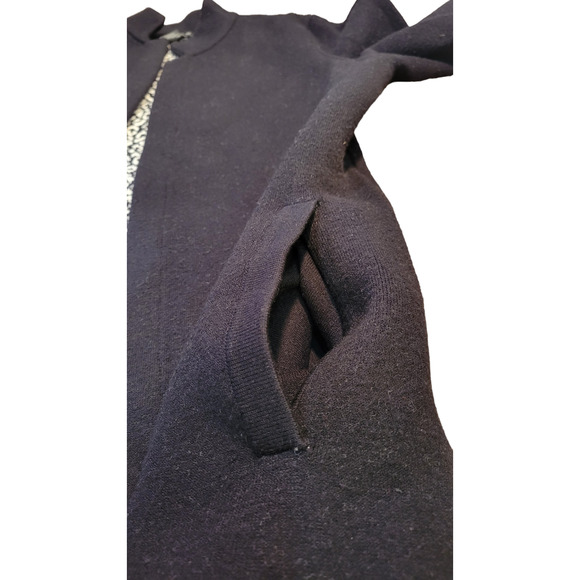 Tahari Open Front Cardigan Sweater Hip Length Size M - Picture 7 of 10